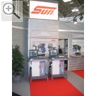 I.H.M. Internationlae Handwerksmesse 2005. Auf dem Stand bei Sun Diagnostics aus Mettmann standen die Motordiagnose und der Klimaservice im Vordergrund. SDP ist die prmierte Sun Diagnostic Platform.  