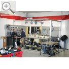 NORDAUTO 2006 Schneider Druckluft zeigte auf dem Stand von KSM ServiceTechnik seine breite Palette an Drucklufterzeugern und die Systeme zur Druckluftverteilung.  
