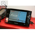 AMITEC 2008 Die Diagnosesoftware des X-431 TOP luft unter Windows auch auf einem Tablet- oder Pocket-PC.  