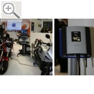 Automechanika 2008 Navigator TX B (Bike) ist die Schnittstelle zu den Motorrdern. Die Verbindung zu Laptop, Palm oder Pad erfolgt wireless.  