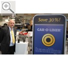 Automechanika 2010 Setzen auch auf mobile Endgerte - Frank Kirmis prsentierte Car-O-Liner  Vermessungssoftware handEye fr das iPhone. Die Marktreife wird voraussichtlich im 1. Quartal 2011 erreicht sein.  