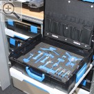 TROST Schau 2014 NEU - mit dem Schaumstoff Konfigurator von Gedore lassen sich auch fr Koffer individuelle Werkzeugeinlagen fertigen.  