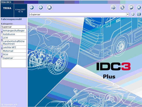 TEXA führt PKW-Diagnosesoftware „Supercar“ ein